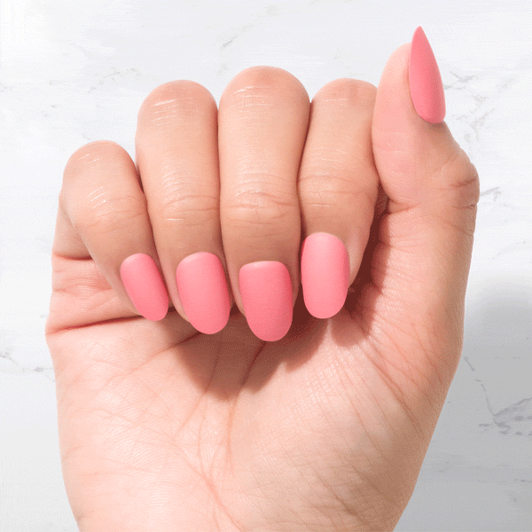 Sustainable Nails Paradise Pink Oval