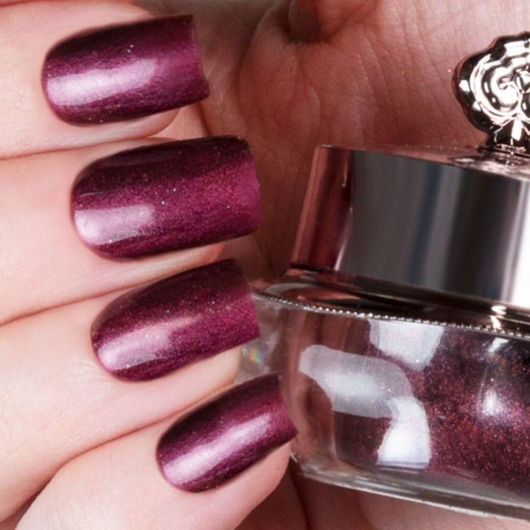 Dark rich purple shade