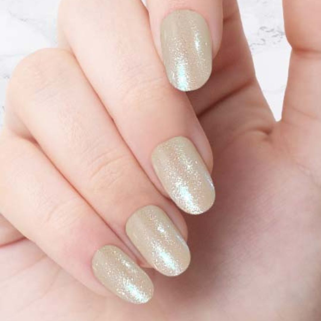 Chiffon Glazed - Oval - Sustainable Nails