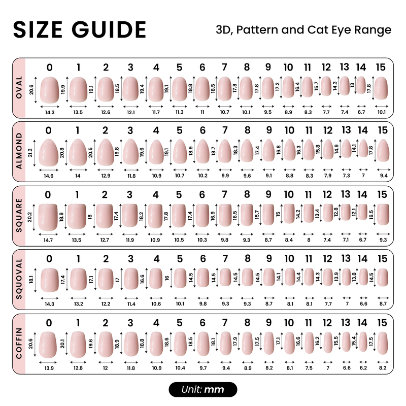 Ruby Cats Eye - Coffin Sustainable Nails - Pre order