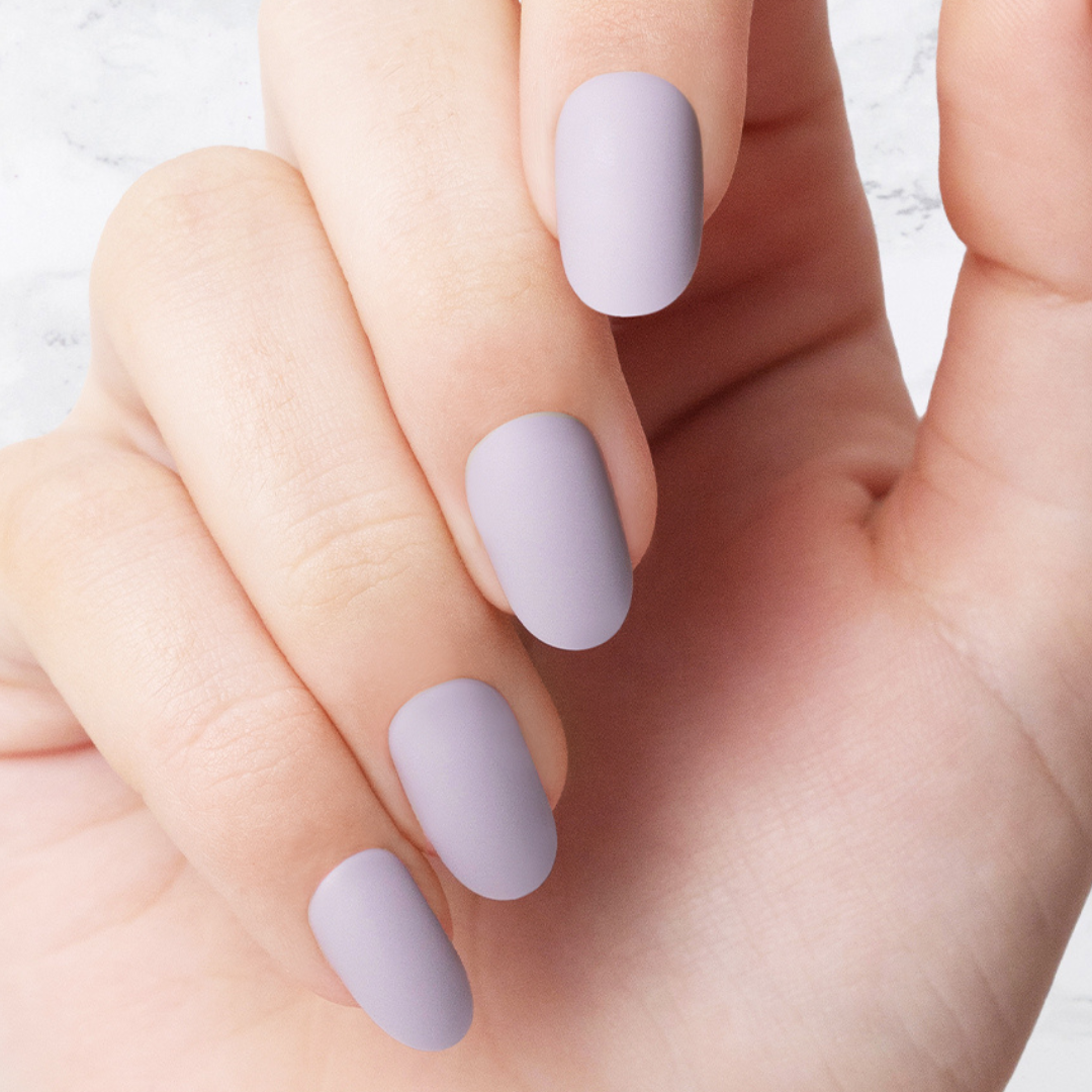 Dove - Oval - Sustainable Nails