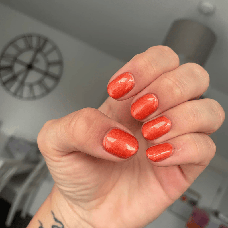 Burnt Orange - Classic Nail Powder