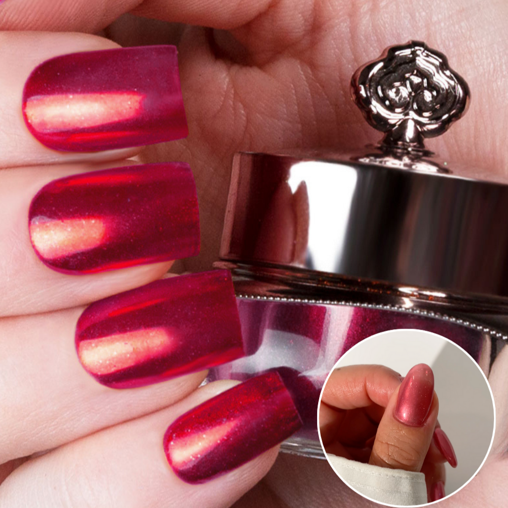 Cherry - Metallic Nail Powder