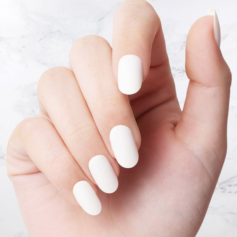 white nails