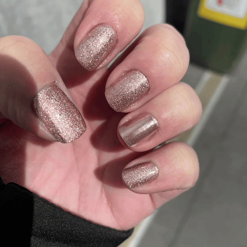 Dusty Rose - Metallic Nail Powder