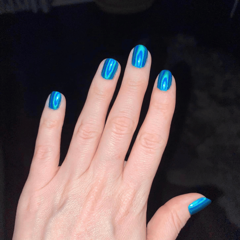 Glacier Blue - Holographic Nail Powder