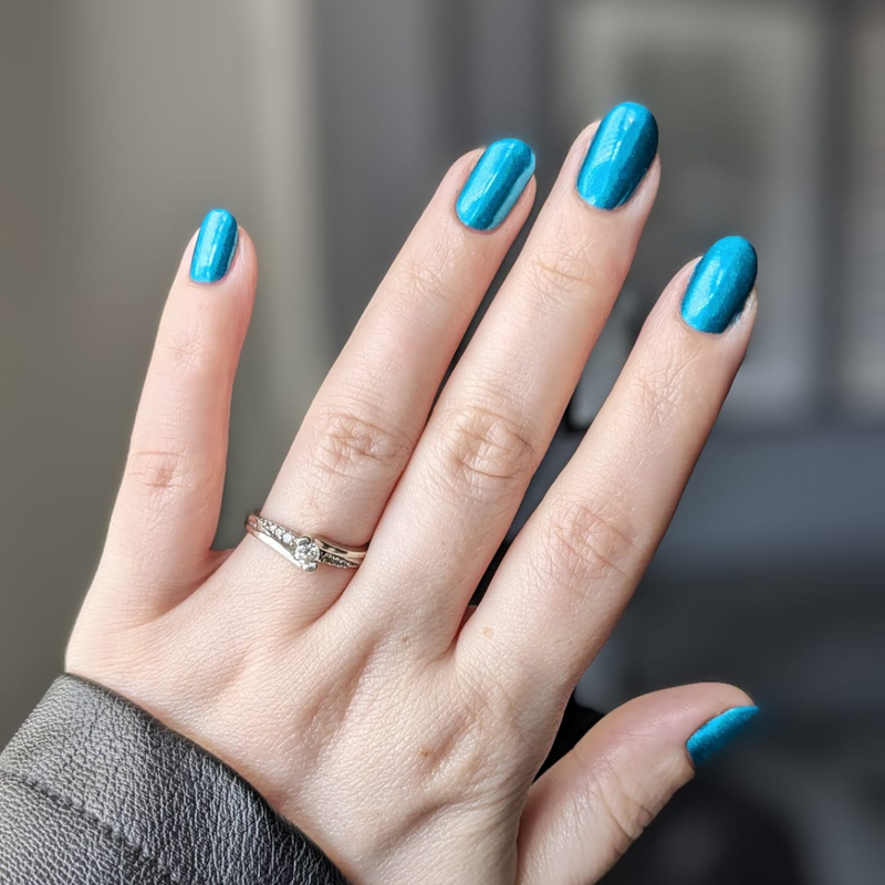 Glacier Blue - Holographic Nail Powder