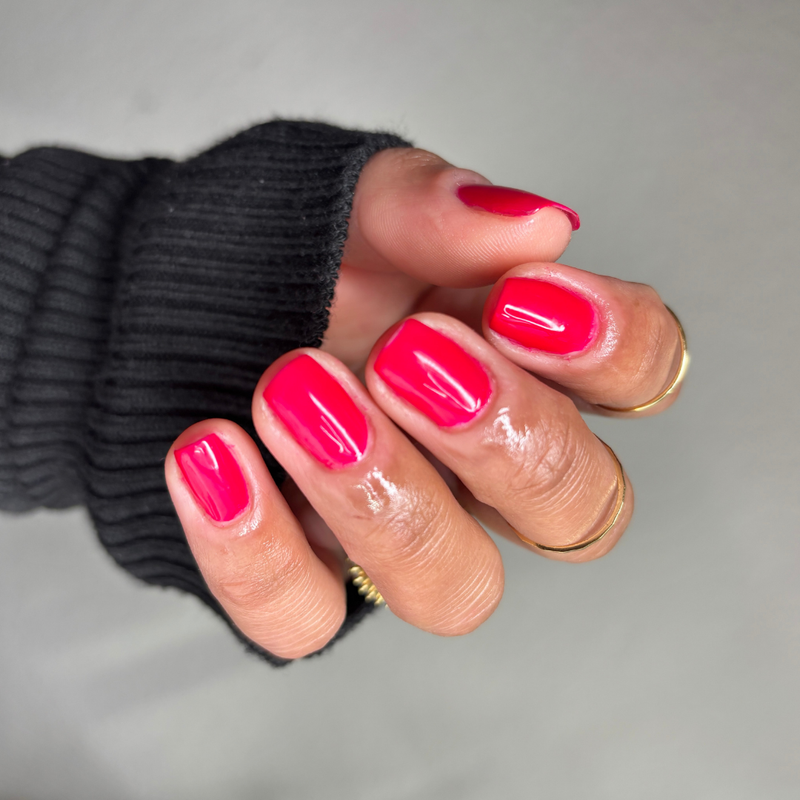 Glow Red - Classic Nail Powder