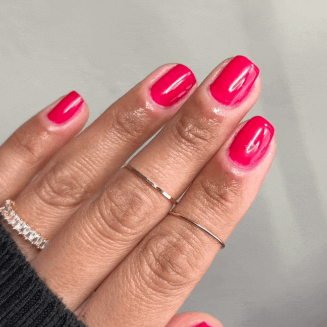 Glow Red - Classic Nail Powder