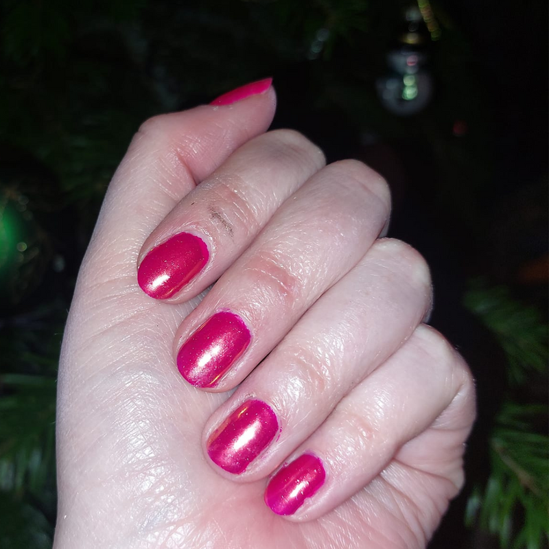 Glow Red - Classic Nail Powder