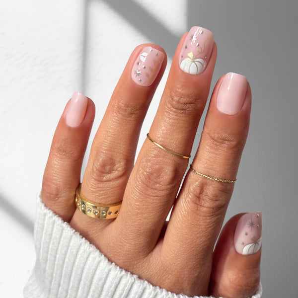 Gourd Glam - Squoval Sustainable Nails - Pre order
