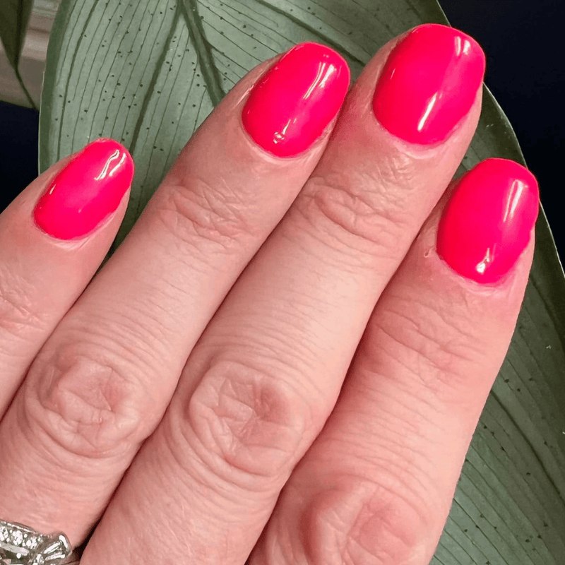 Hot Pink - Matte Nail Powder