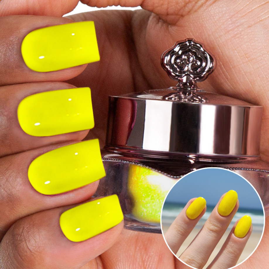 Lemon - Matte Nail Powder