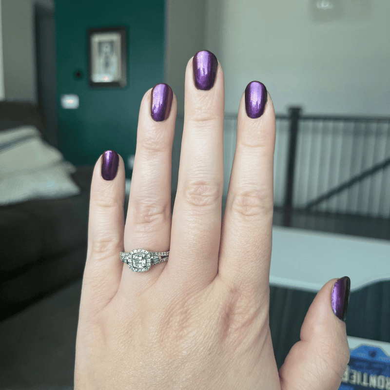 Pansy - Metallic Nail Powder