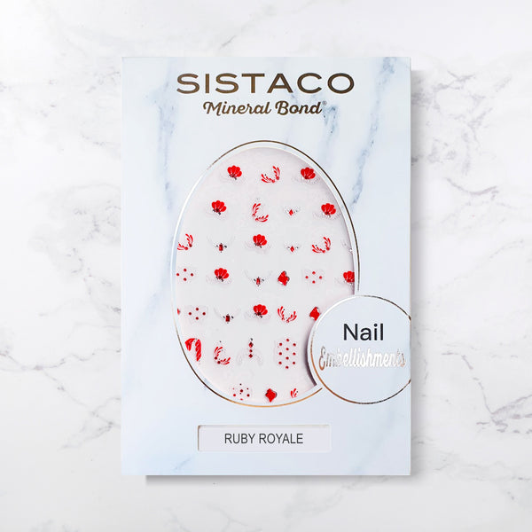 Ruby Royale 3D Nail Stickers – Sistaco™