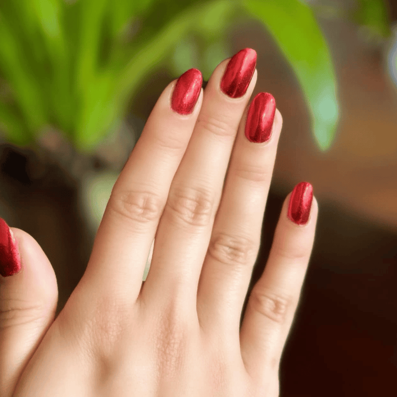 Ruby - Metallic Nail Powder