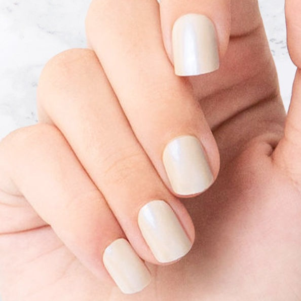 Sustainable Nails - Ivory - Square