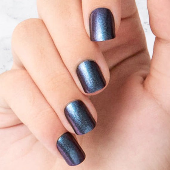 Regal Blue - Square Sustainable Nails