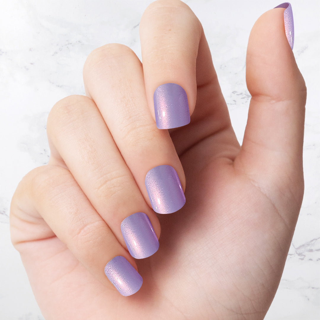 Heather Glazed - Square Sustainable Nails