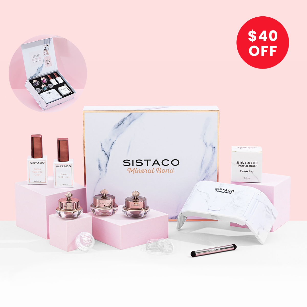 Mineral Bond Nail Set - $40 OFF