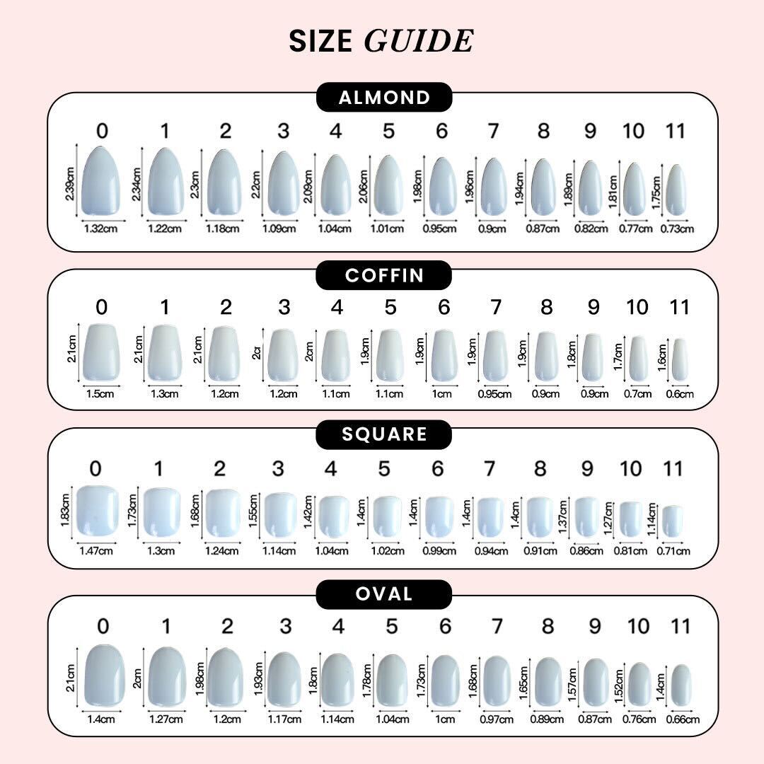 6 Piece Sustainable Nails Pack