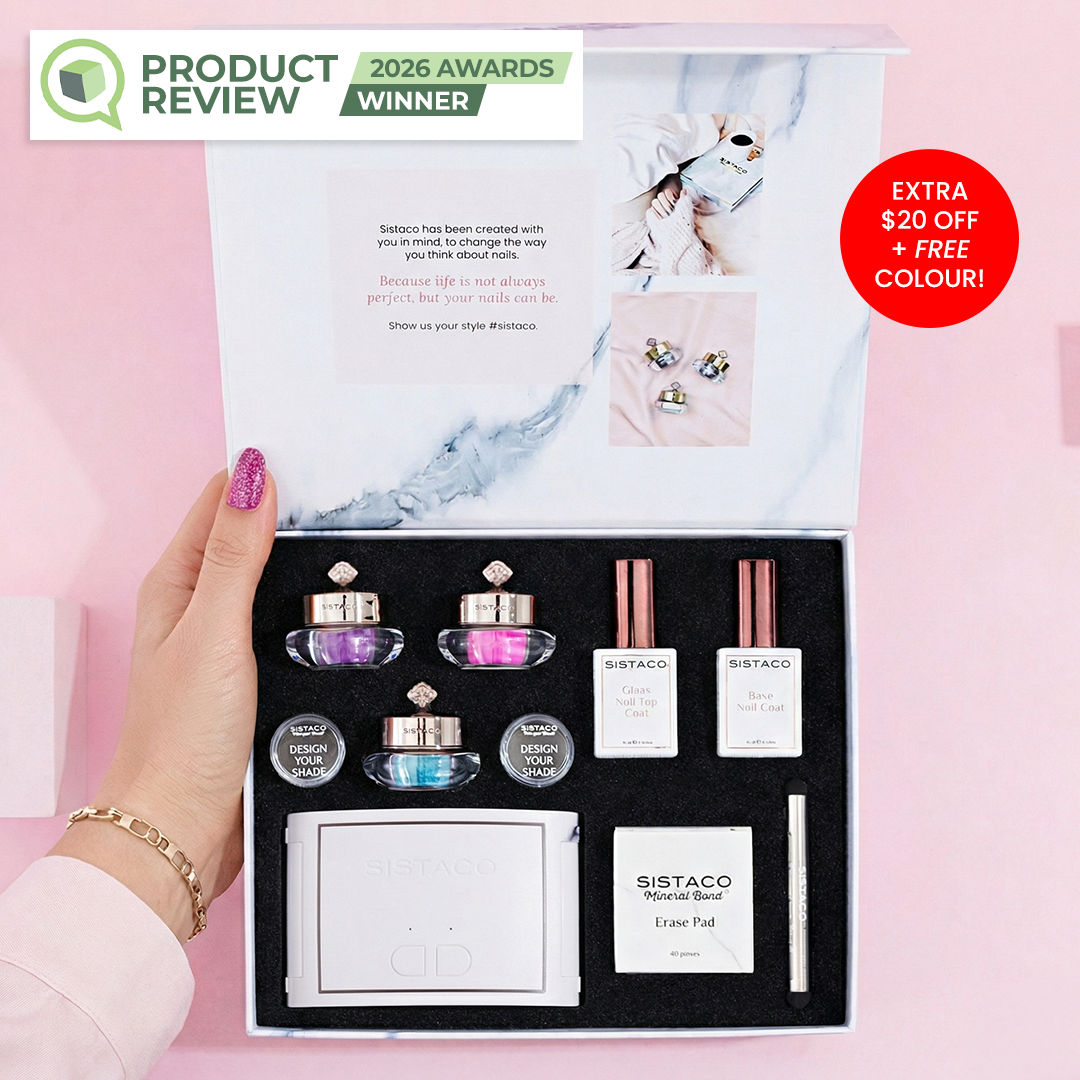 Sistaco™ Mineral Bond Nail Set (EXTRA $20 OFF + FREE COLOUR!)