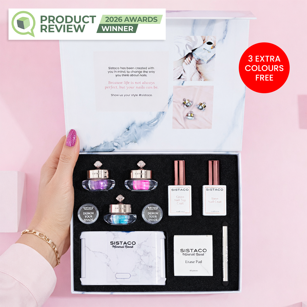 Sistaco™ Mineral Bond Nail Set (GET 3 EXTRA COLOURS FREE!)
