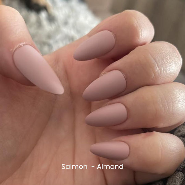 Sustainable Nails - Salmon - Almond