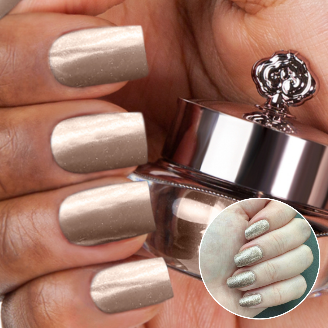 Silver Bubble - Metallic Nail Powder - Shipping Jan 8th