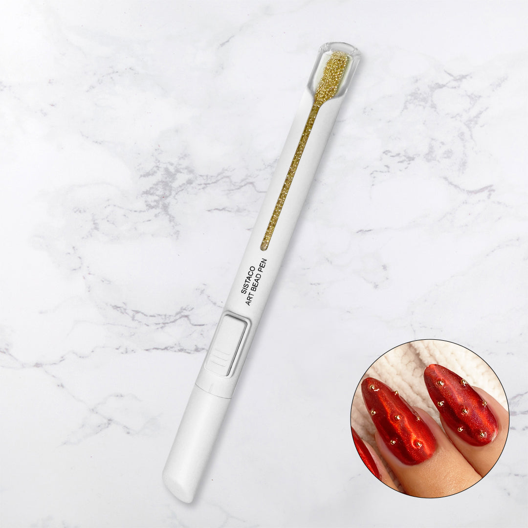 Art Bead Pen - Gold