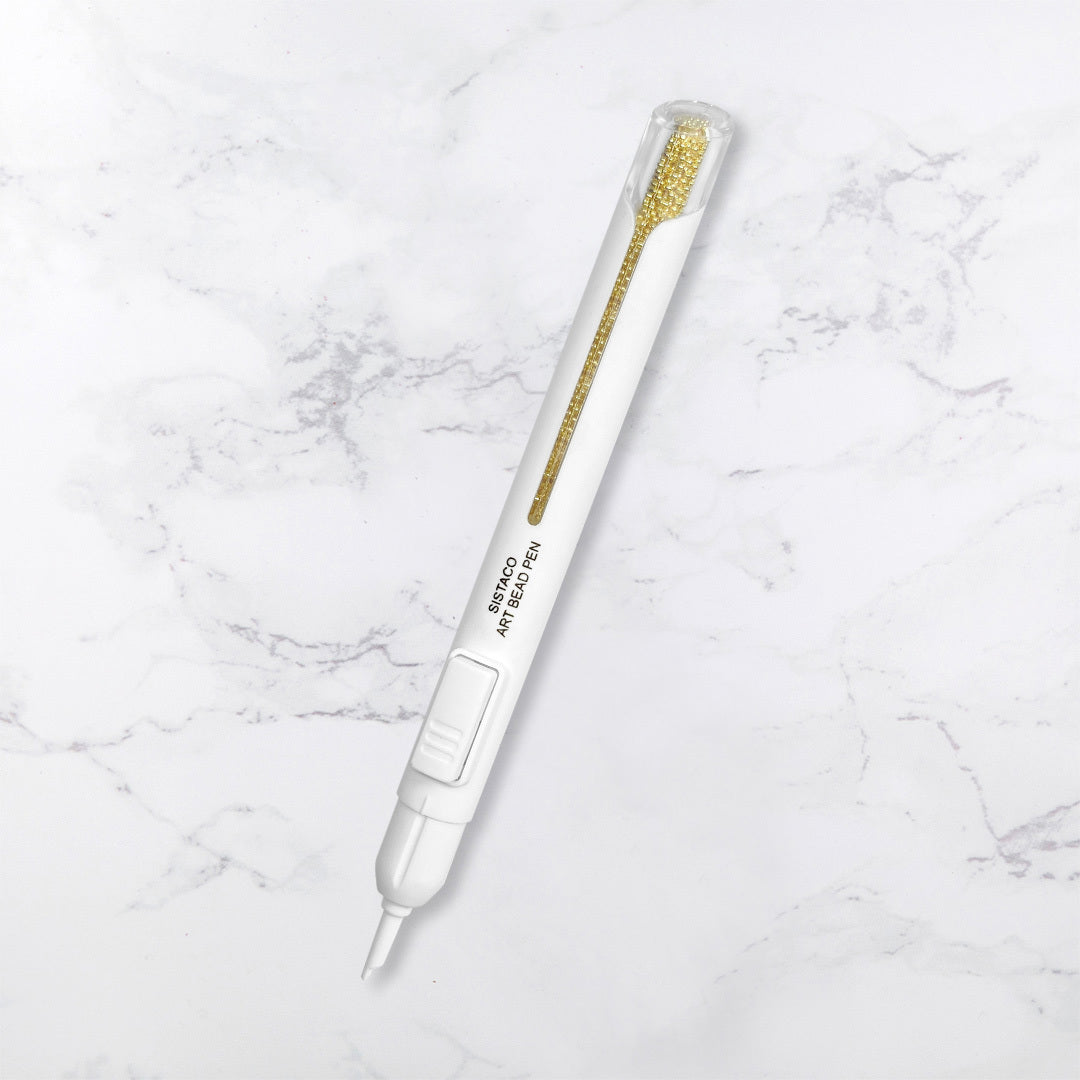 Art Bead Pen - Gold