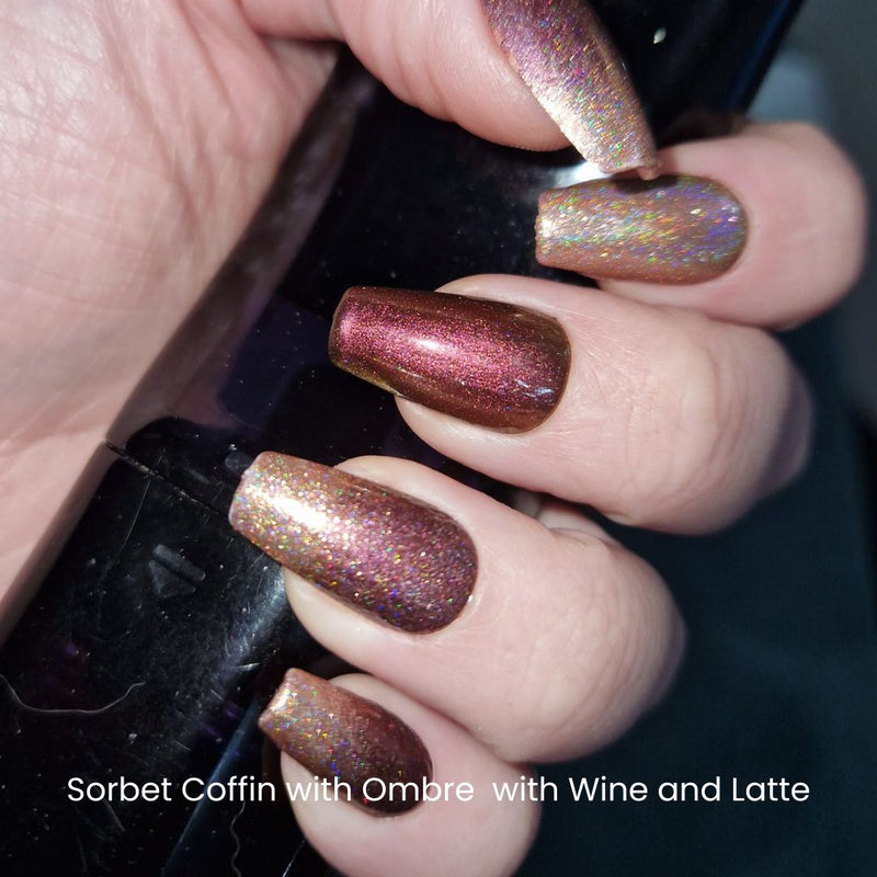 Sustainable Nails - Sorbet - Coffin