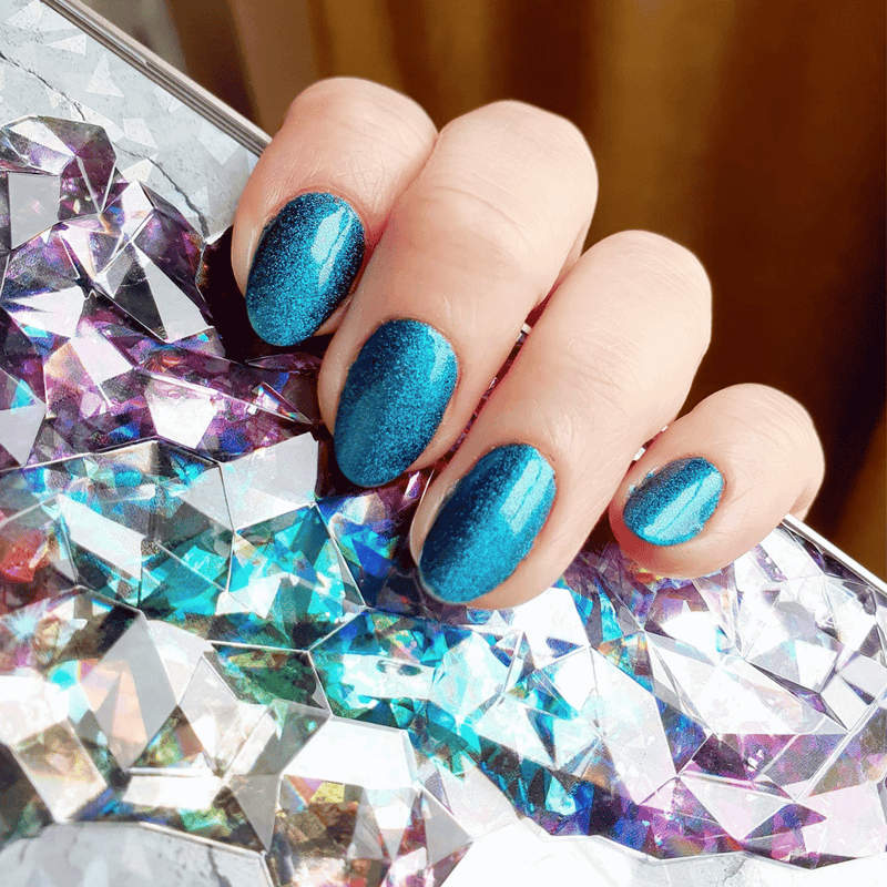 Teal - Metallic Nail Powder