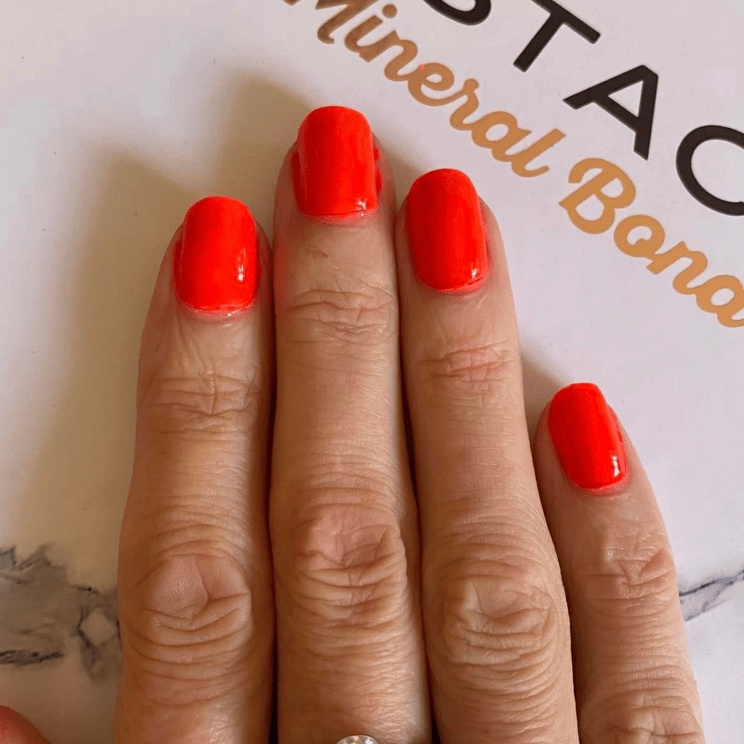 Vibrant Orange  - Matte Neon Nail Powder
