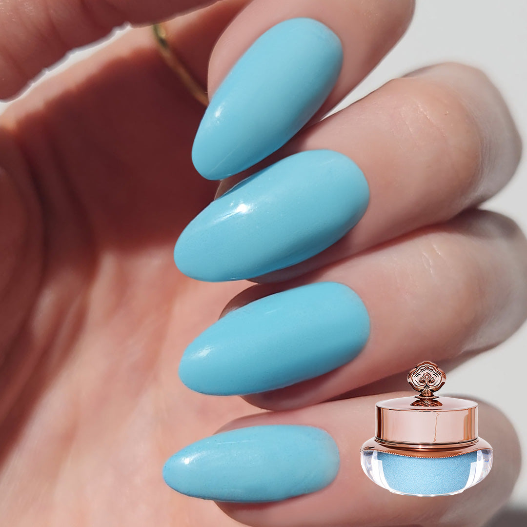 Dusty Blue - Matte Nail Powder