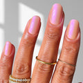 French Rose Glazed - Oval Sustainable Nails