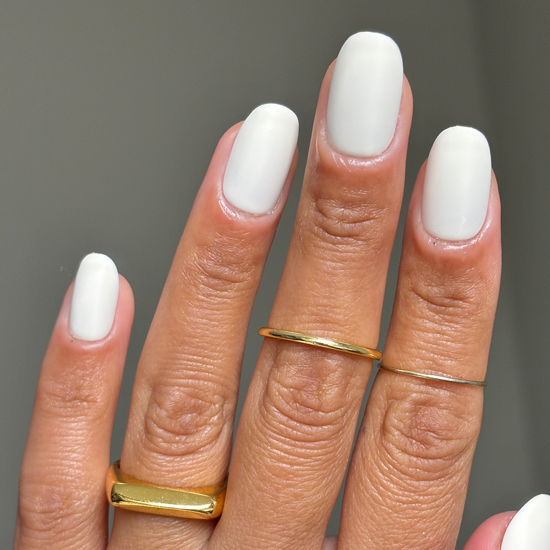 Cream - Oval - Sustainable Nails