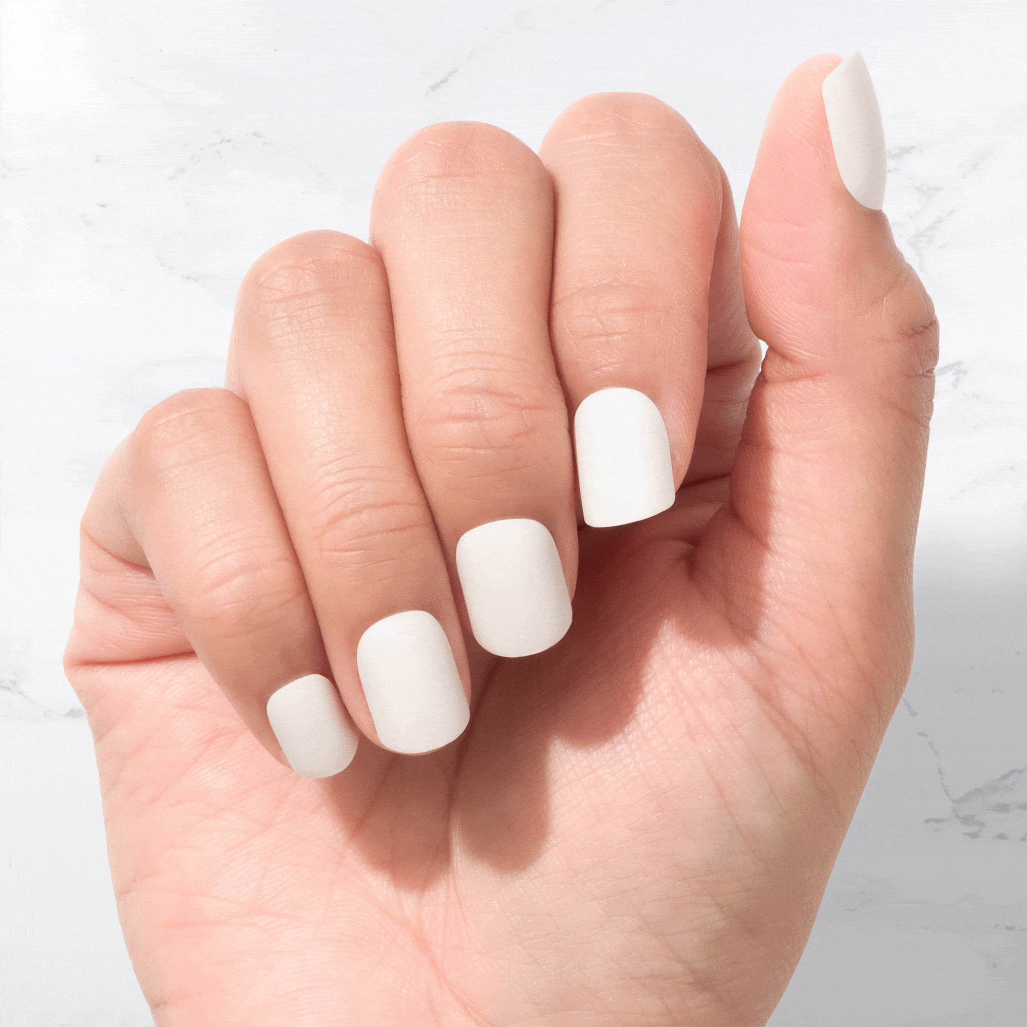 Buttermilk - Square Sustainable Nails
