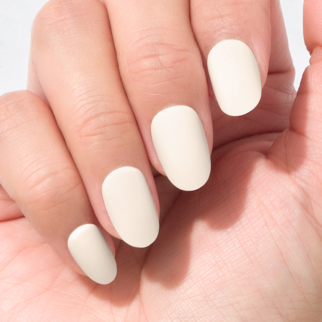 Buttermilk - Oval Sustainable Nails