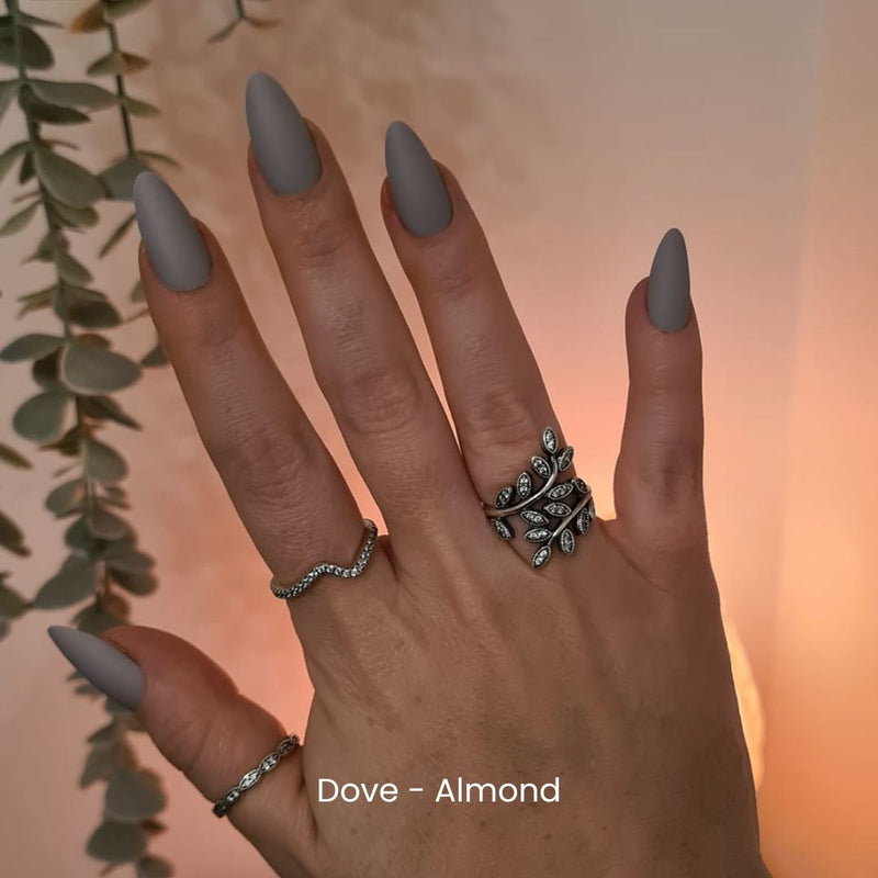 Sustainable Nails - Dove - Almond