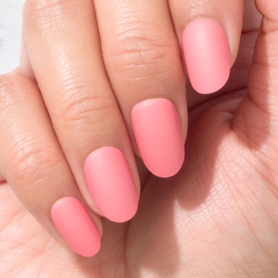 Paradise Pink - Oval Sustainable Nails