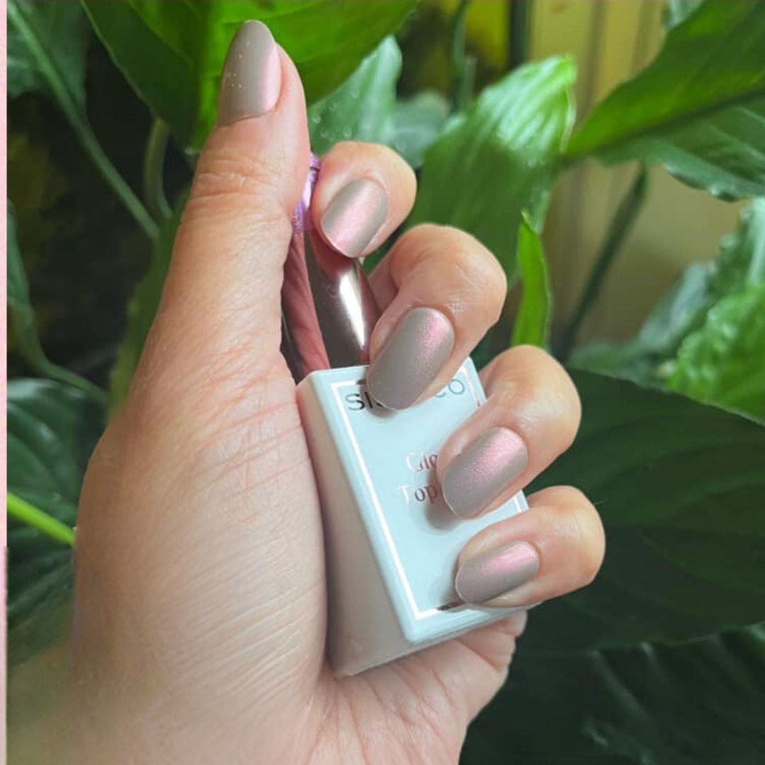 Pecan Glazed - Oval Sustainable Nails