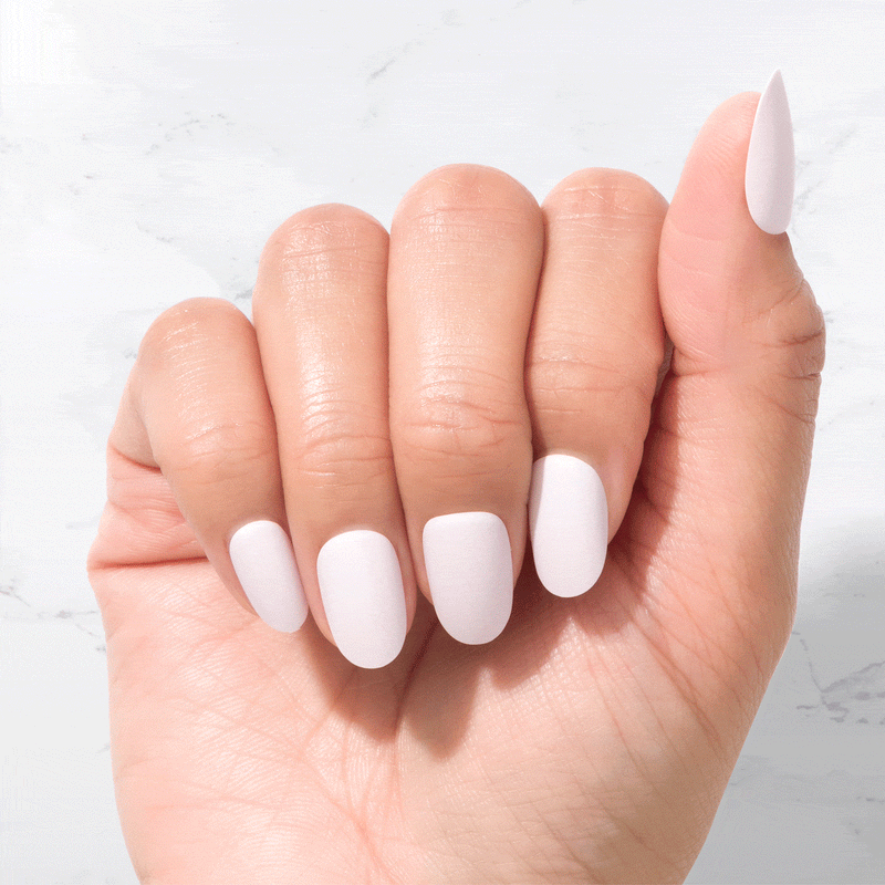 Sustainable Nails  - Pink Tint - Oval