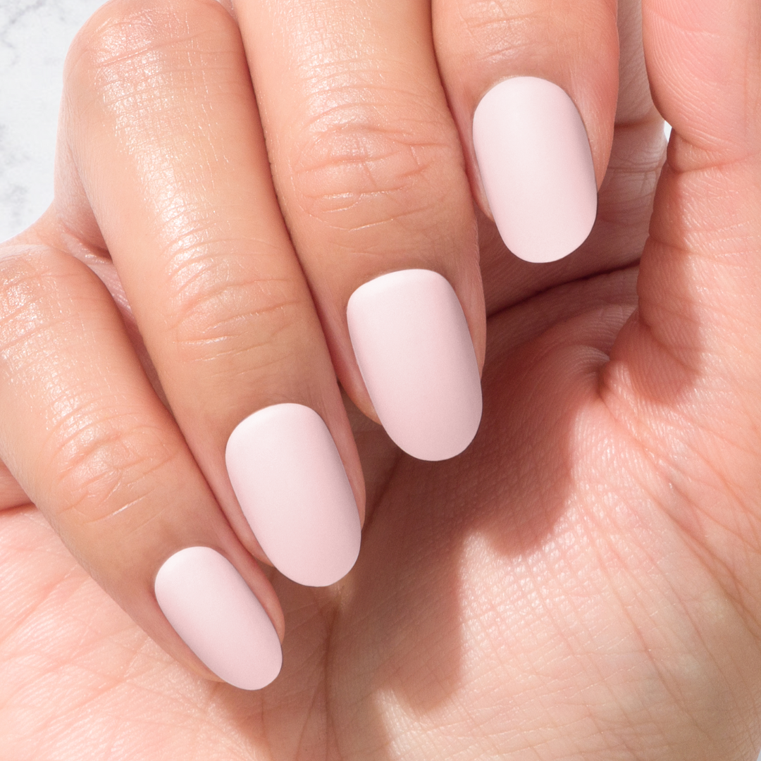 Pink Tint - Oval Sustainable Nails