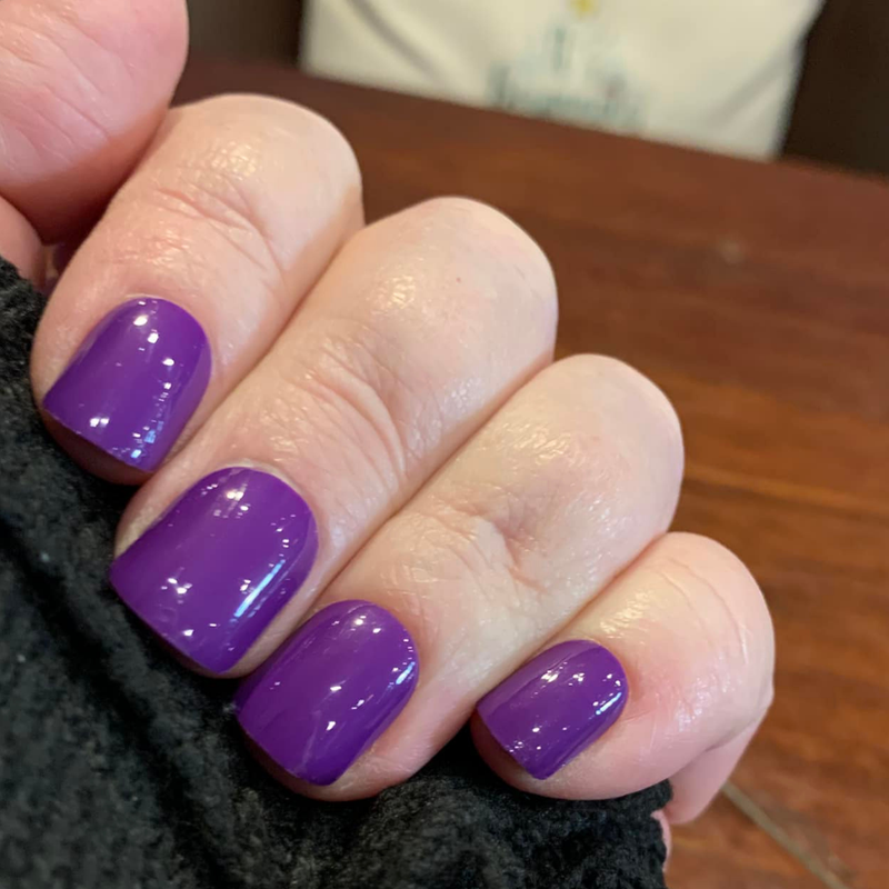 Purple Haze - Square Sustainable Nails