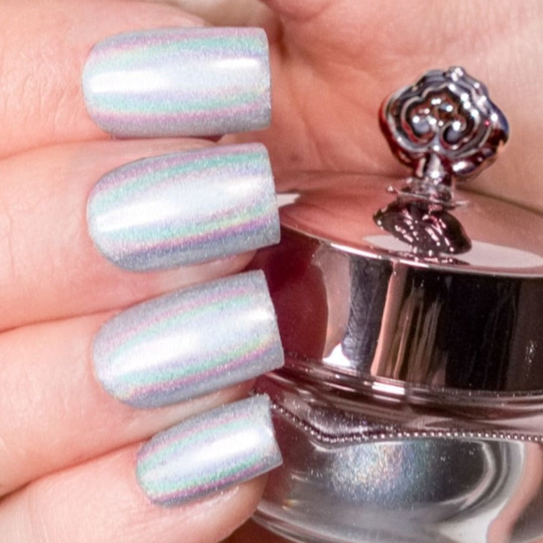 Sterling - Holographic Nail Powder